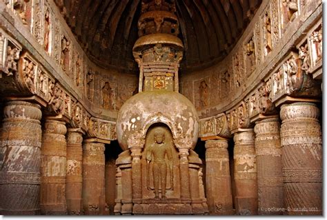 The Ajanta Caves: Mahayana Buddhist Art & Architecture Flourishing during Gupta Empire